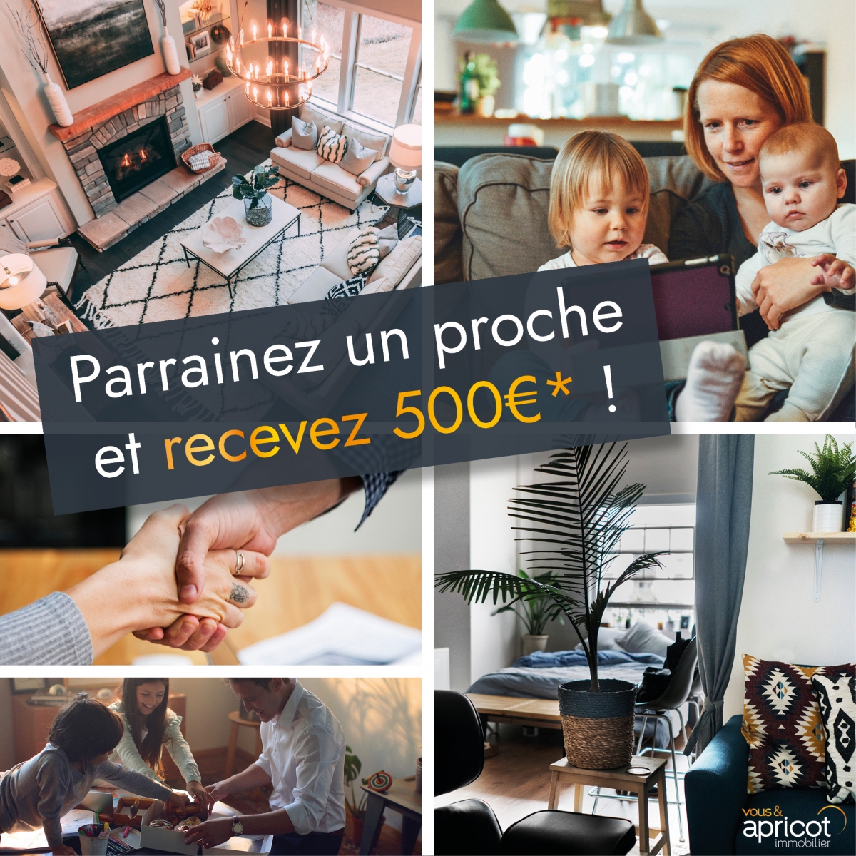 Le parrainage en 4 étapes avec Apricot Immobilier